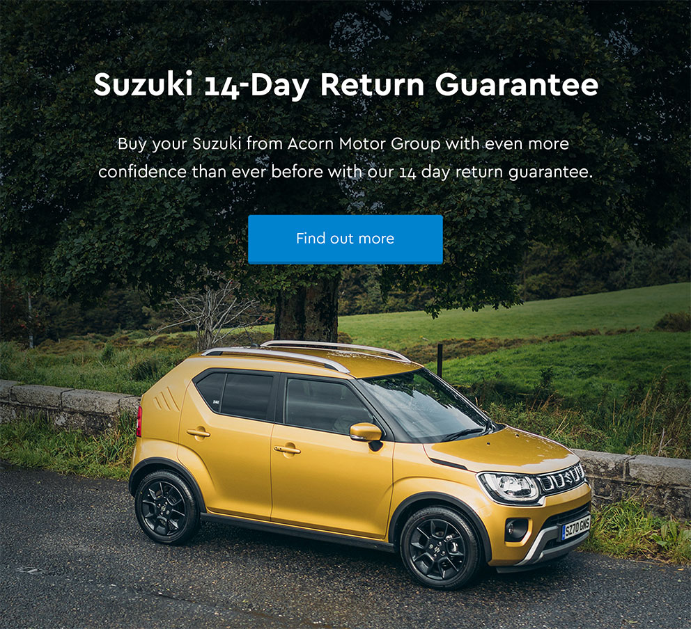 14 Day Return Guarantee