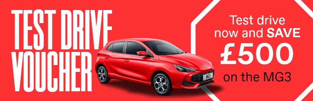 Acorn - MG3 Test Drive Voucher 2026