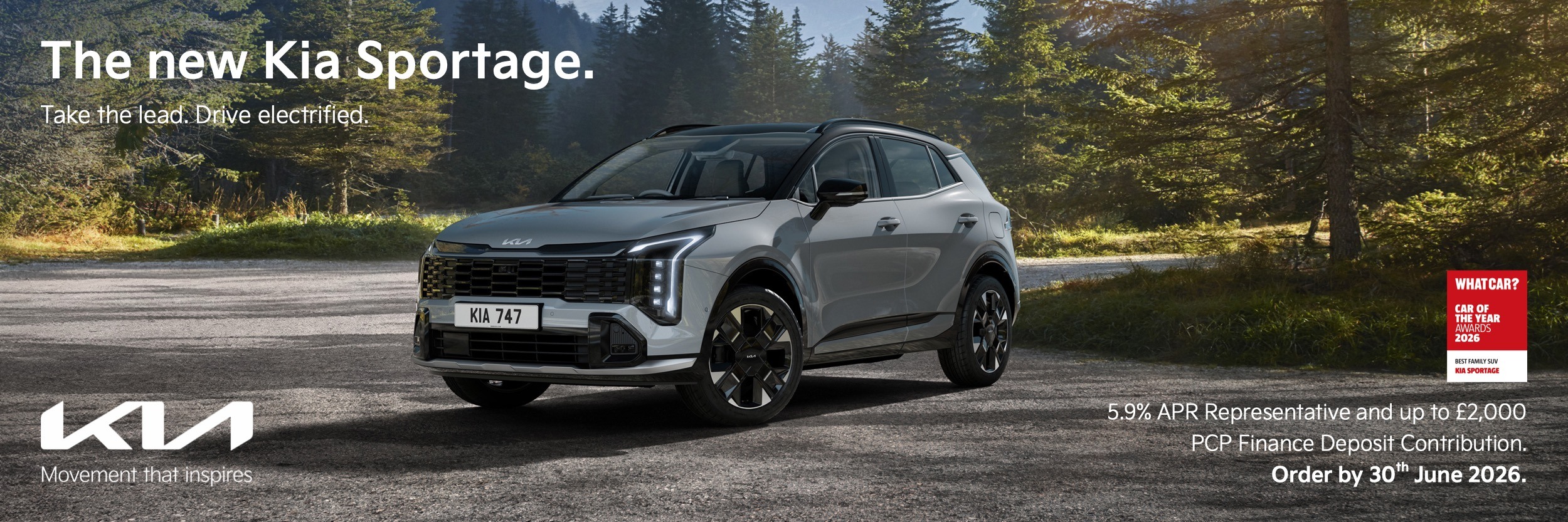 Kia Sportage Q2 Banner