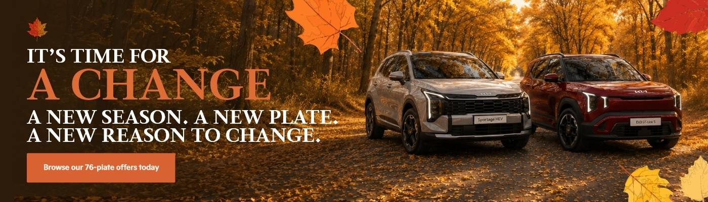 Acorn Kia - Autumn 76 Plate Campaign - Web Banner