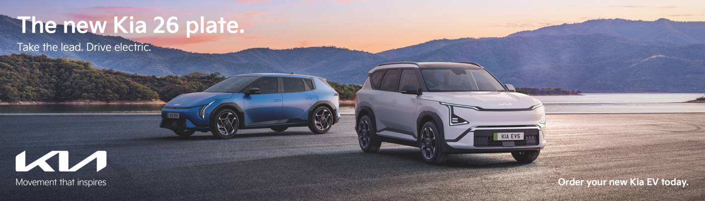 Acorn Kia EV4 EV5 New 26 plate Banner