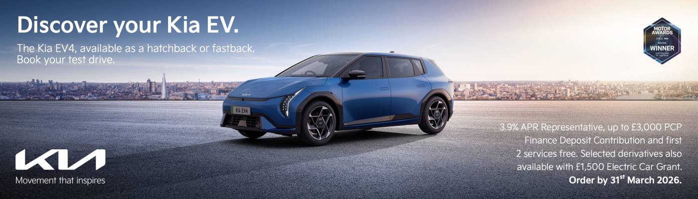Kia Q1 2026 EV4 Web Banner Jan Update 1400 x 400