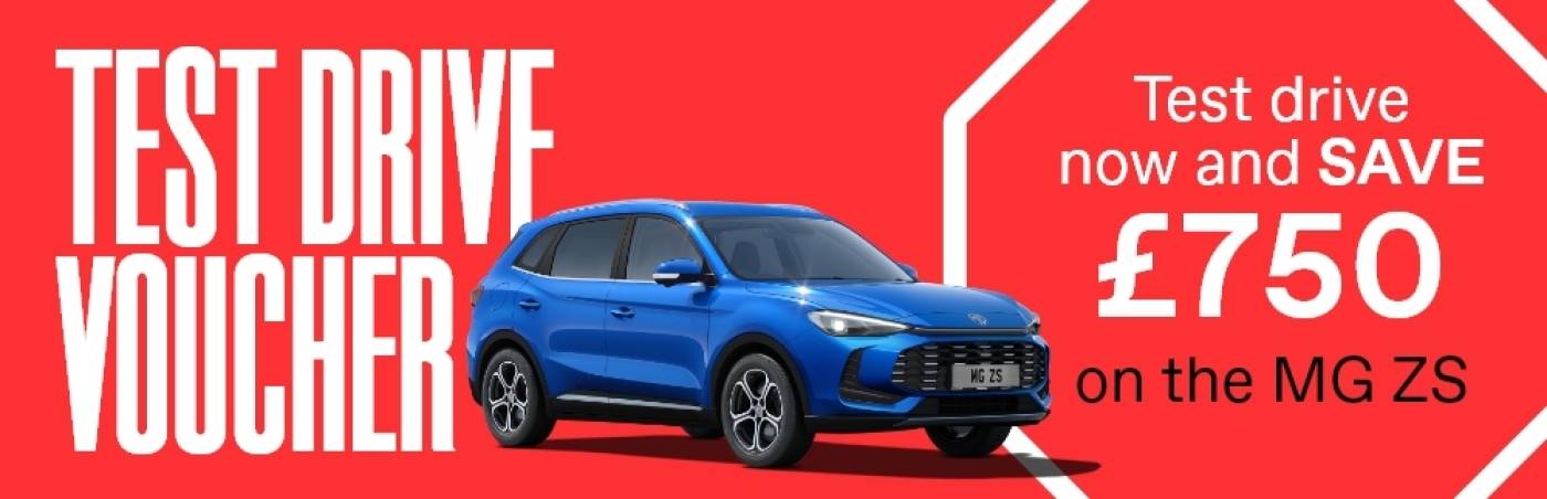 Acorn - MG ZS Test Drive Voucher 2026