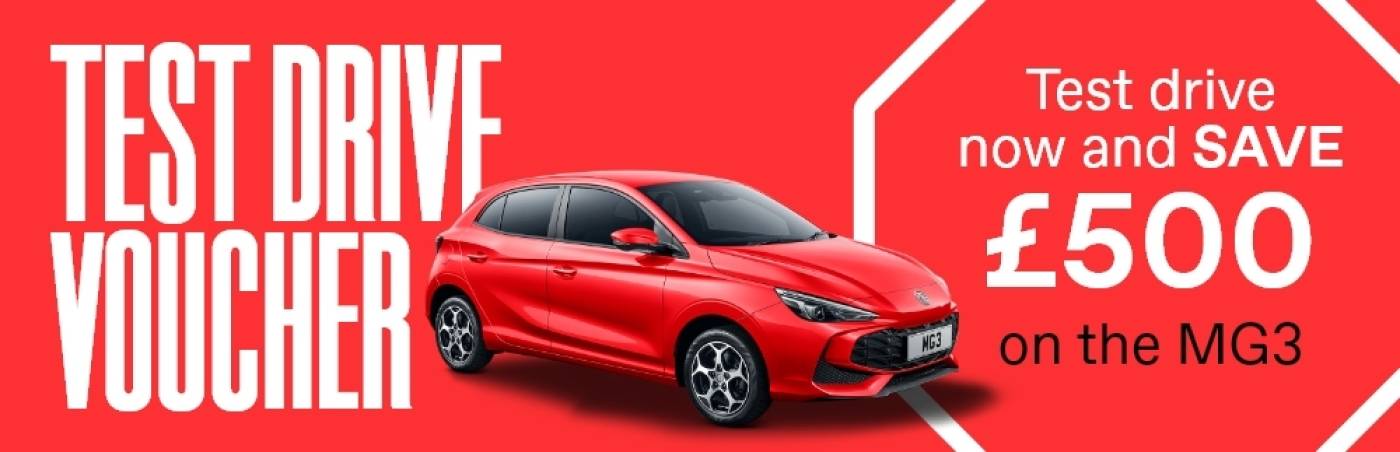 Acorn - MG3 Test Drive Voucher 2026
