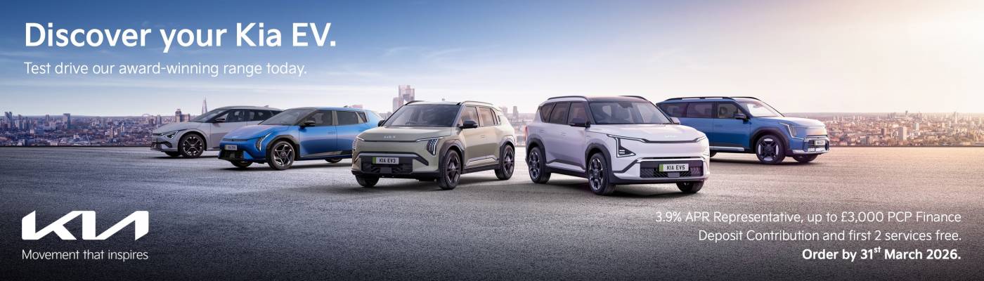 Kia Q1 2026 Discover Your EV Web Banner 1400 x 400