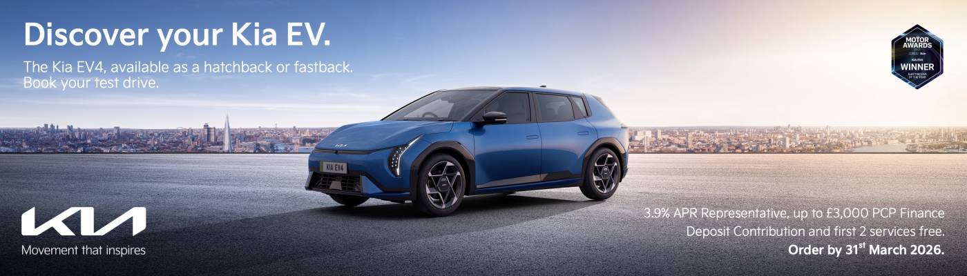 Kia Q1 2026 EV4 Web Banner 1400 x 400