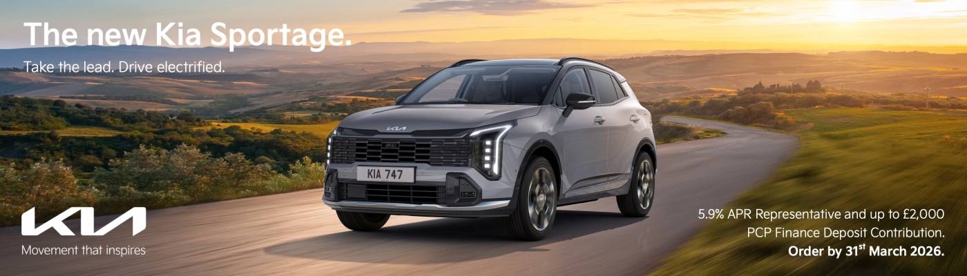 Kia Q1 2026 Sportage Banner 1400 x 400