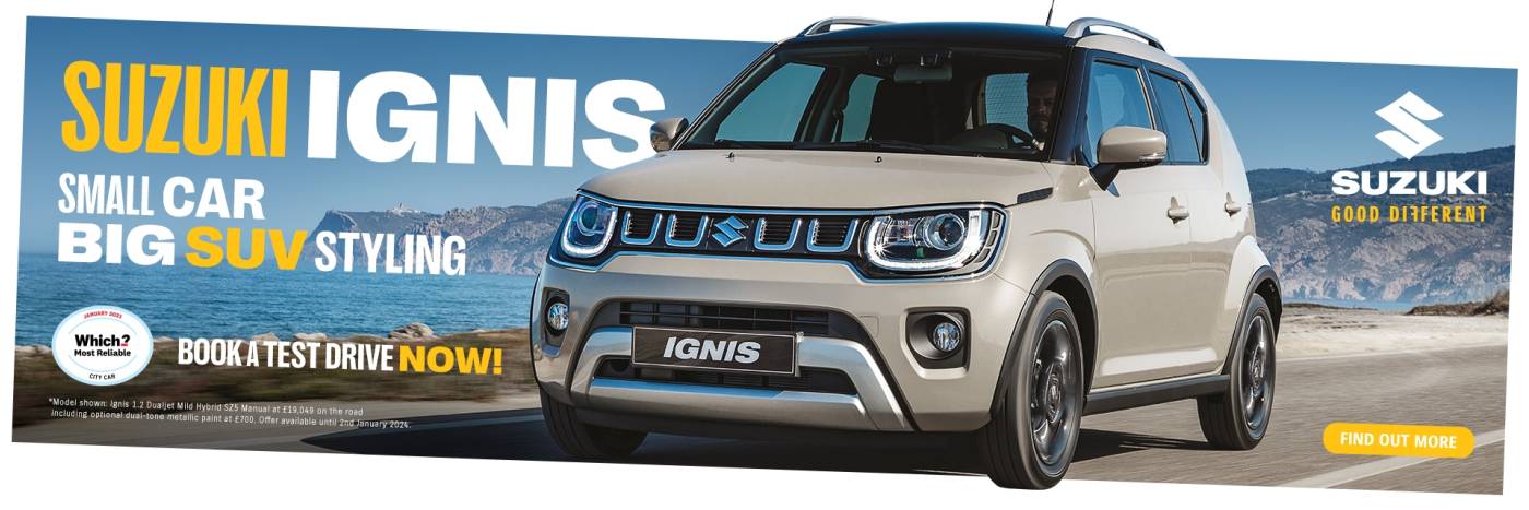 Suzuki Ignis - 9.9% APR, No Deposit, £209 P/M
