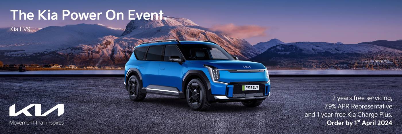 the kia power on event banner ev9 1920x640px