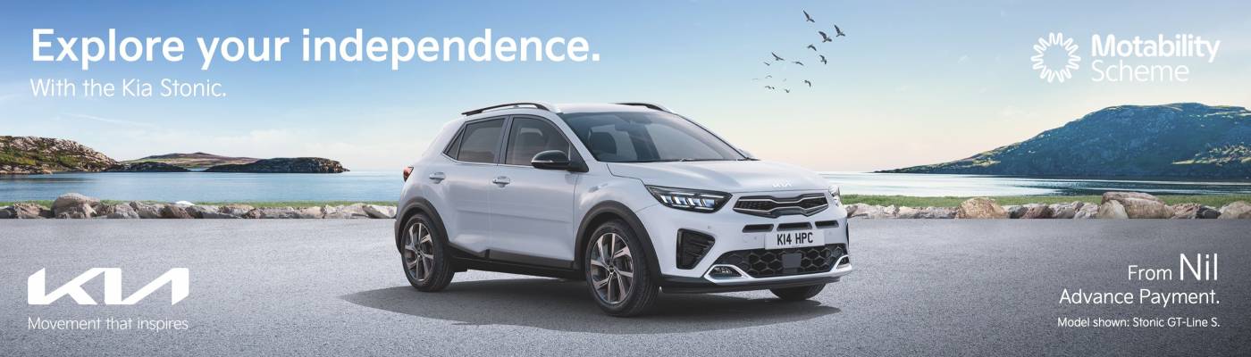 kia q3 motability stonic web banner 1400 x 400