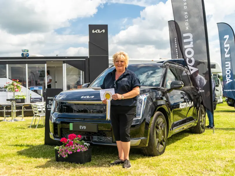 Cheshire County Show 2026 Award Winning Motor Stand 2