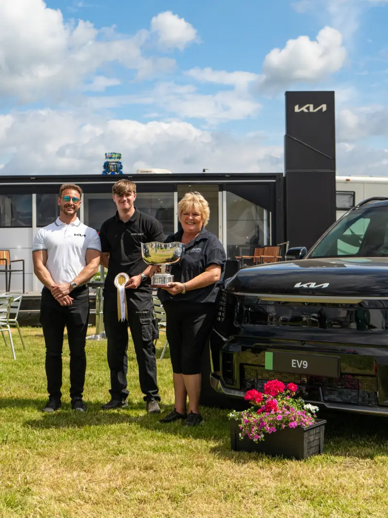 Cheshire County Show 2026 Award Winning Motor Stand 5