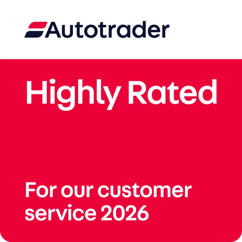 Highly Rated for our customer service 2026 logo RGB
