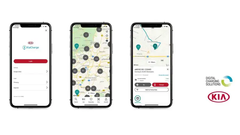 Kia launches pan european public charging service