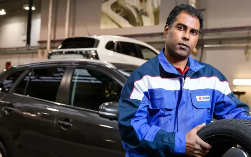 Suzuki genuine parts warranty.