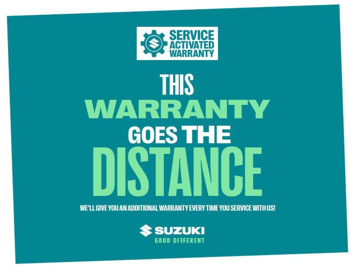 Suzuki Service Activated Warranty