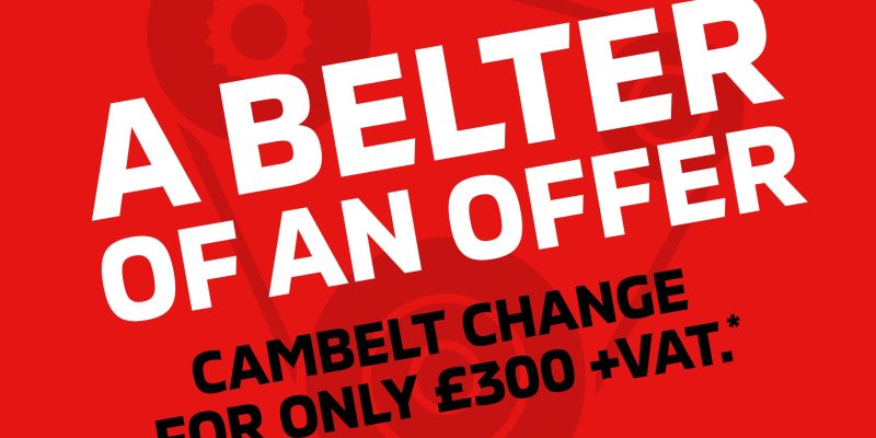Cambelt Change (Available On Mitsubishi L200 Models Only)
