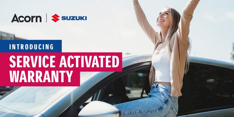 Introducing our Suzuki Service Activated Warranty