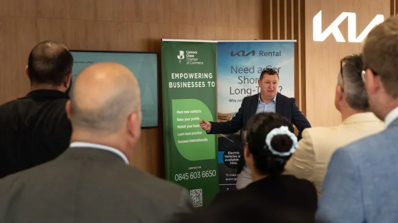 Chambers of Commerce networking event at Acorn Kia Burntwood