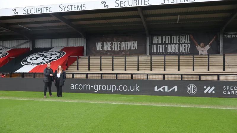 Acorn Kia Joins Hednesford Town FC as Club Sponsor