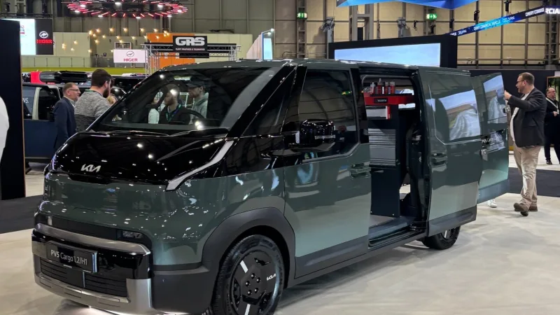 Acorn Kia Gets a First Look at Kia’s Expanding PBV Range at the Commercial Vehicle Show