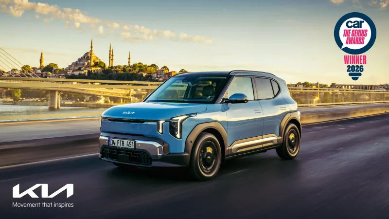 Kia EV2 Named Crossover of the Year at The CAR Genius Awards 2026