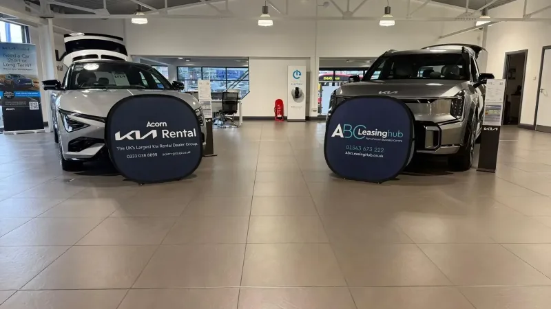 Wheels and Deals networking event at Acorn Kia Macclesfield