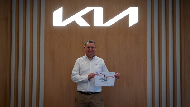 Acorn Motor Group supports Mid Cheshire Hospitals Charity Christmas raffle