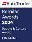 AT Retailer Awards 2024 People and Culture Award logo Finalist RGB